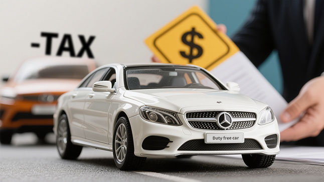 中企诚谊留学生免税车