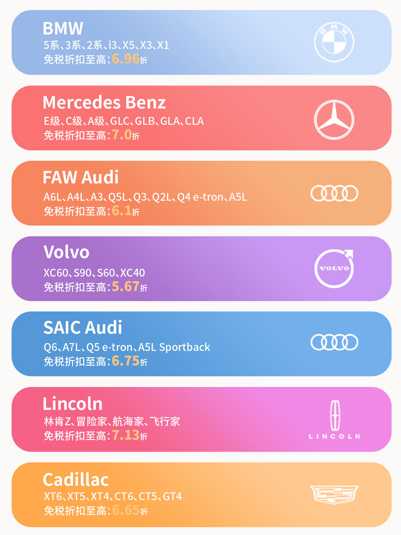 中企诚谊留学生免税车